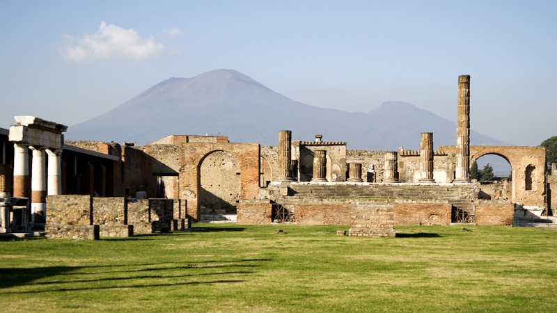 Utflukt til Pompeii & Vesuvio